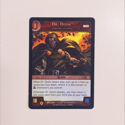 DR DOOM Vs System Upper Deck
