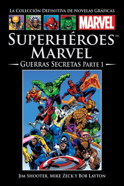 SUPER HÉROES MARVEL: GUERRAS SECRETAS Parte 1 y 2 Salvat