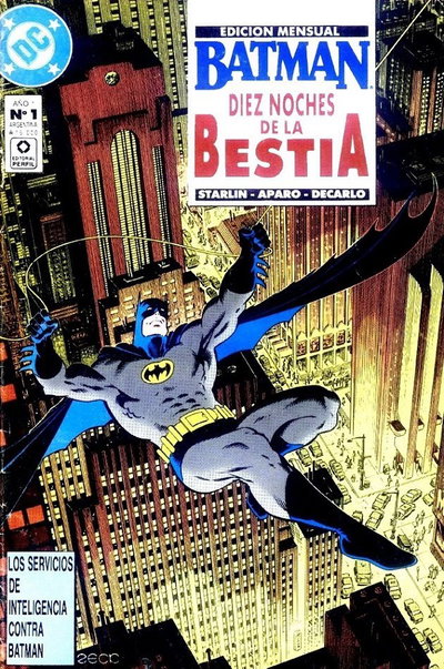 BATMAN # 1 a 4 Perfil