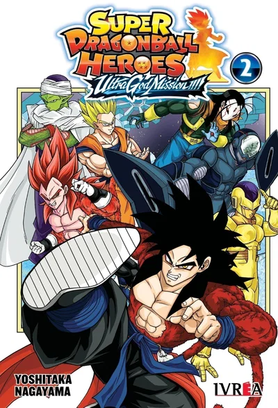 SUPER DRAGON BALL HEROES: ULTRA GOD MISSION Tomo 2 Ivrea