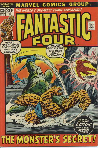 FANTASTIC FOUR # 125