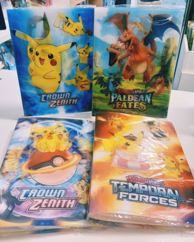 CARPETA ALBUM COLECCIONADOR TARJETA POKEMON