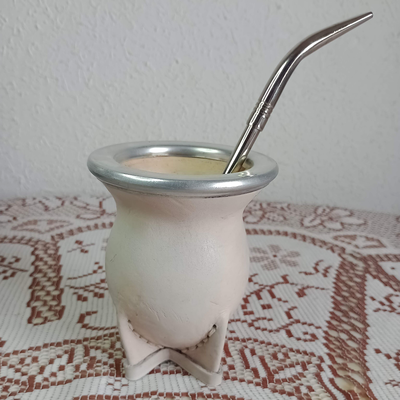 Mate camionero con virola de aluminio COLOR