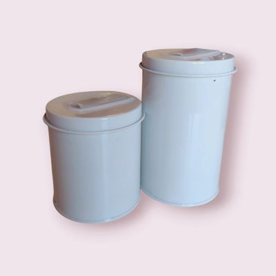 Set de latas para yerba y azucar