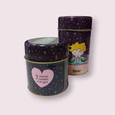 Set de latas litografiadas