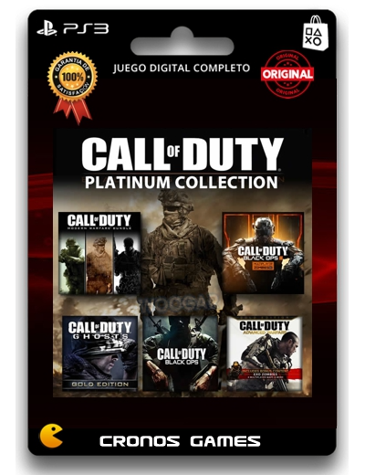 Call of Duty Platinum Collection - Juegos Digitales para PS3 - Lista en la Descripción