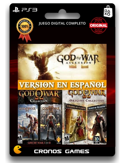 God Of War Definitive Collection - Juegos Digitales para PS3 