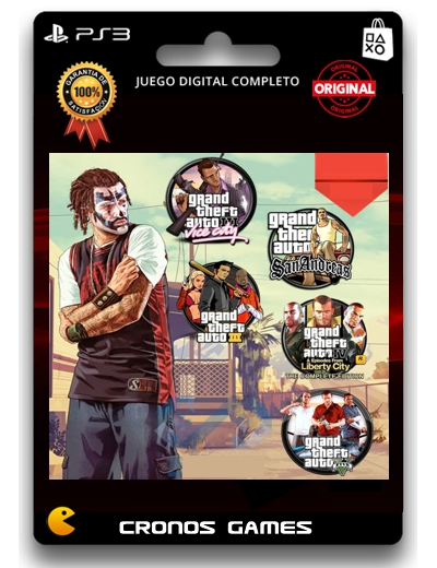 GTA Collection - Juegos Digitales para PS3 