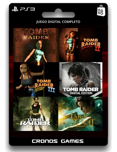 Tomb Raider Collection - Juegos Digitales para PS3 