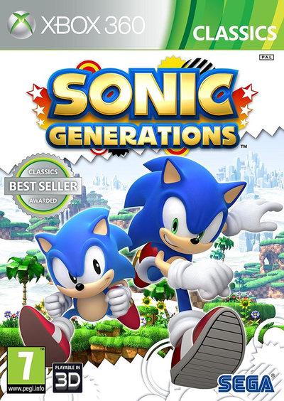 Sonic Saga  - Por unidad - Xbox360 - Físico (RGH-Lt3.0)