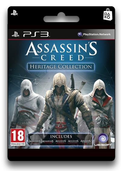 assassin's creed heritage collection - PS3 - Digital - OFERTA!