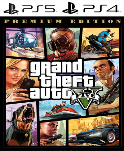 GRAND THEFT AUTO V PREMIUM EDITION - PS4 & PS5 Digital