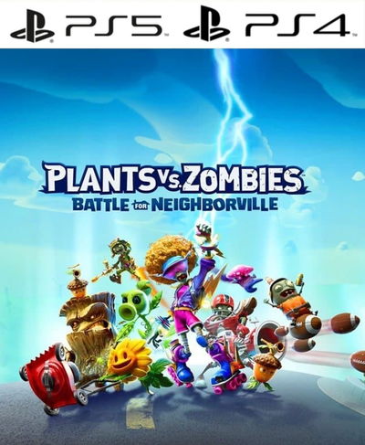 PLANTS VS ZOMBIES BATTLE FOR NEIGHBORVILLE - PS4 & PS5 Digital