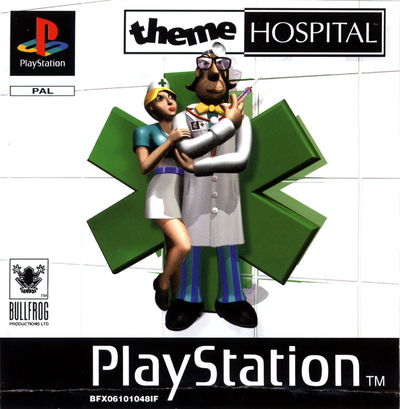 Theme Hospital  – Isla de los Sustos - PS1 - JUEGO FISICO EN CD REPRO