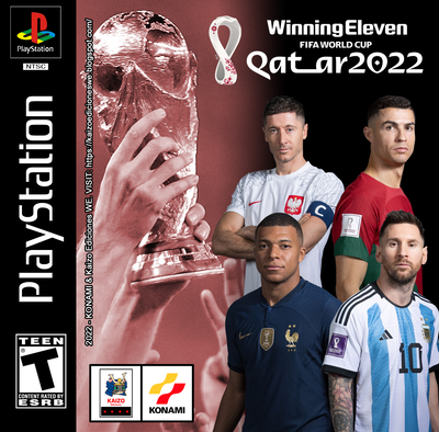 Winning Eleven QATAR 2022 - PS1 - JUEGO FISICO EN CD REPRO