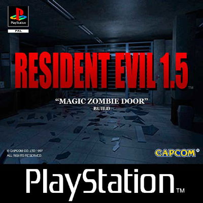 Resident Evil 1.5 (Magic Zombie Door) (Hack) - PS1 - JUEGO FISICO EN CD REPRO