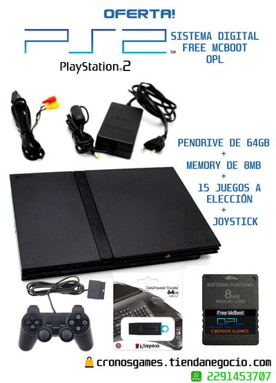 Consola Playstation 2 - Con Sistema Digital