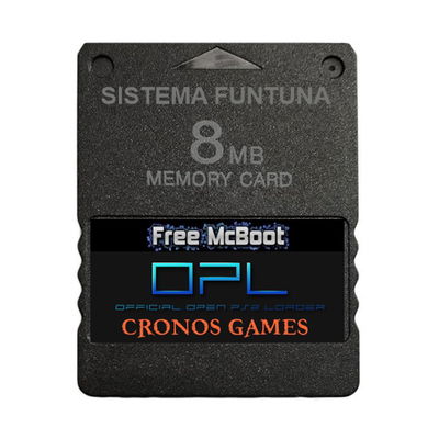 Memory Card para PS2 - Con sistema Free Mcboot + OPL