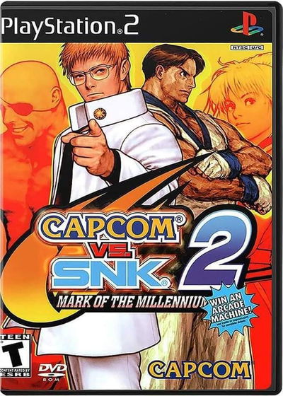 Capcom VS SNK 2 - Ps2 - Físico