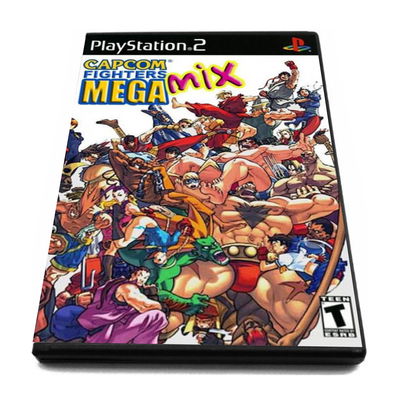 CAPCOM FIGHTERS MEGA MIX - Ps2 - Físico