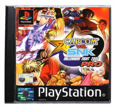 Capcom vs. SNK Millennium Fight 2000 Pro - PS1 - JUEGO FISICO EN CD REPRO