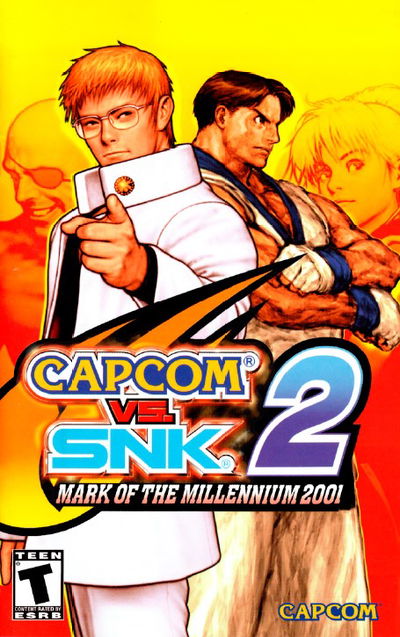 Capcom vs Snk 2001 2 - Manual PS2