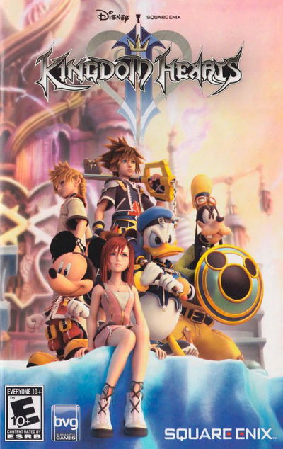 Kindom Hearts 2 - Manual PS2