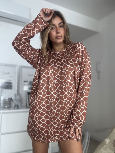 Remeron Jirafa manga larga