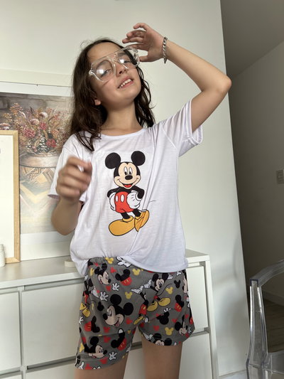 Pijama de Niños Mickey shorts