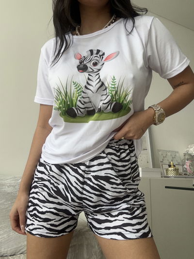 Pijama Adultos Cebra