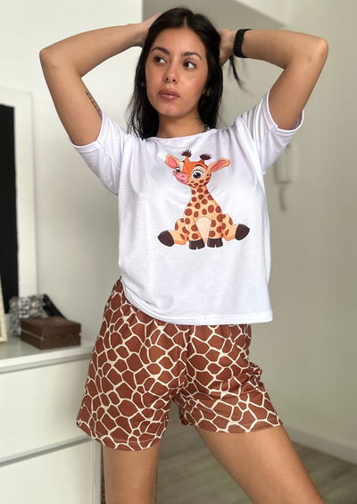 Pijama Adultos Jirafa