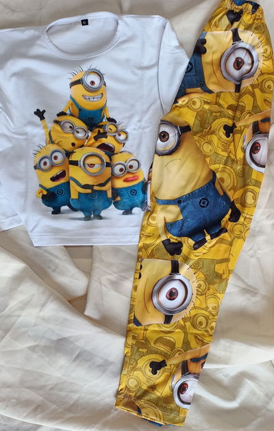 Pijama de Niños Minions Manga larga