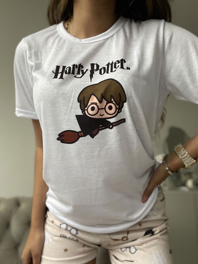 Pijama Adultos shorts Harry Potter