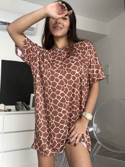 Remeron Jirafa manga Corta