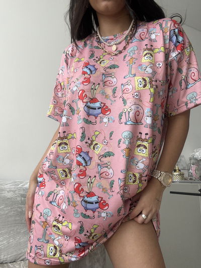 Remeron Bob esponja manga Corta