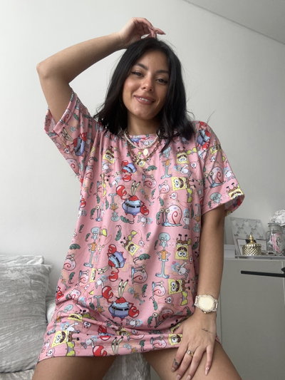 Remeron Bob esponja manga Corta