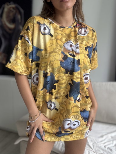 Remeron Minions manga Corta