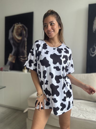 Remeron Vaca manga Corta