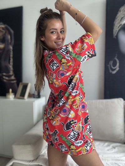 Remeron Minnie manga Corta