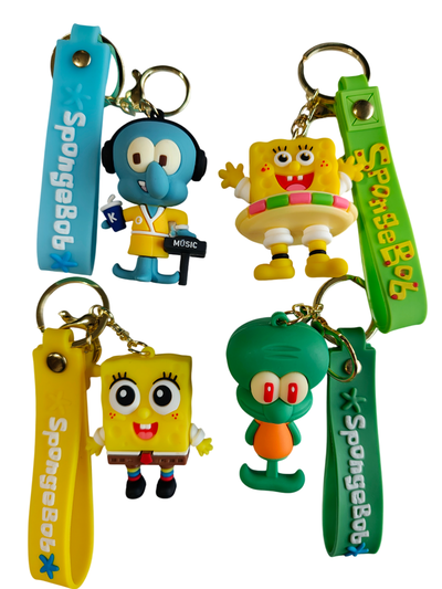 Llaveros Bob esponja y sus amigos