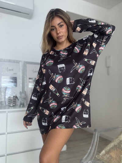 Remeron Manga Larga Fernet