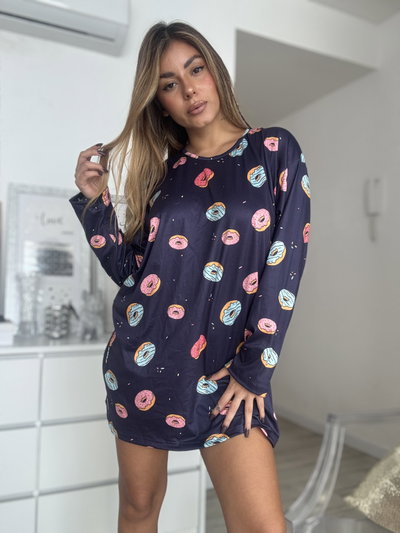 Remeron Manga Larga Donas