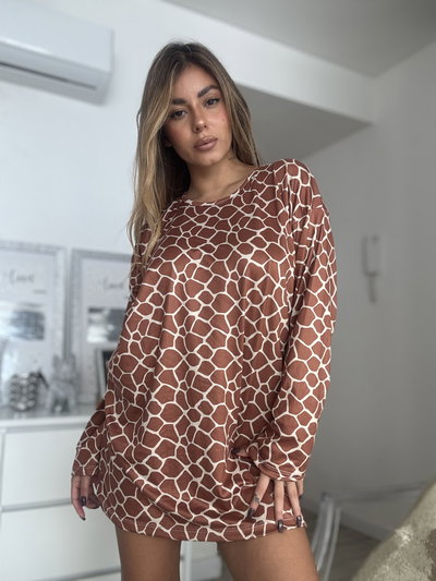 Remeron Manga Larga Jirafa