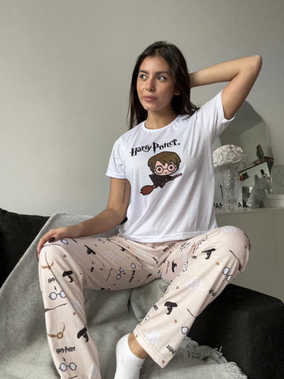 Pijama Harry Potter Pantalón y Manga Corta