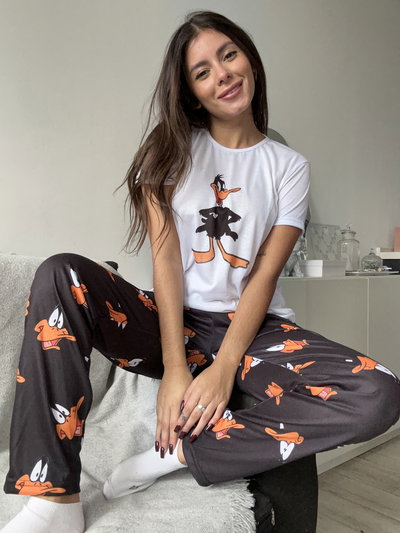 Pijama Pato Lucas Pantalón y Manga Corta