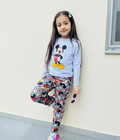 Mickey Niños Pantalon y Remera manga Larga