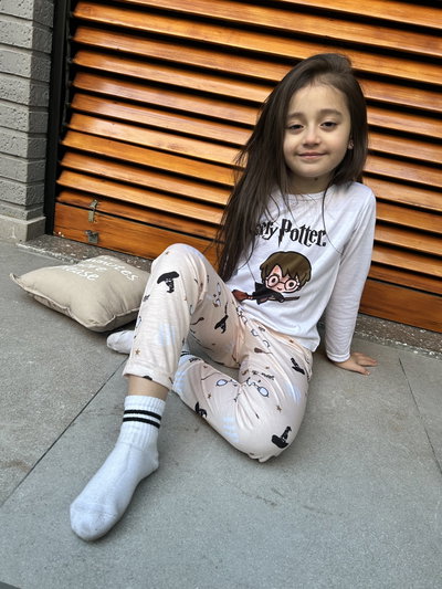 Harry Potter Esponja Niños Pantalon y Remera manga Larga