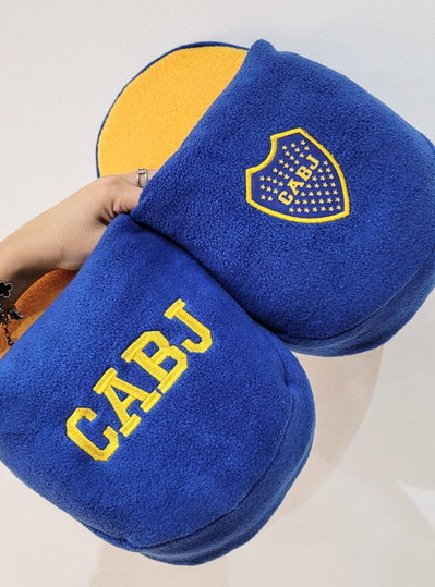Pantuflon Boca combinado