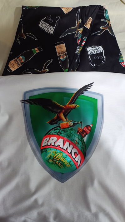 Pijama Adultos Fernet manga corta