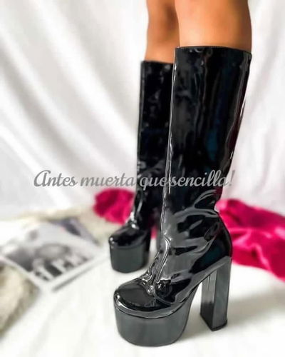 BOTA BARI CHAROL NEGRA 